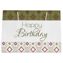 Olive Green And White