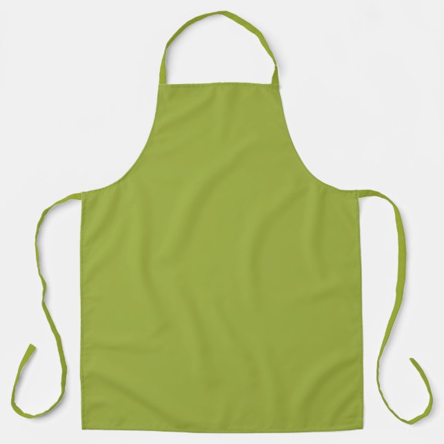 Olive Green Apron (Front)