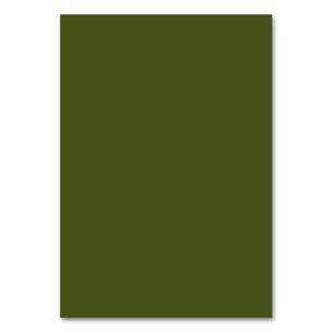 Olive Green Colour Design Customise This Table Number