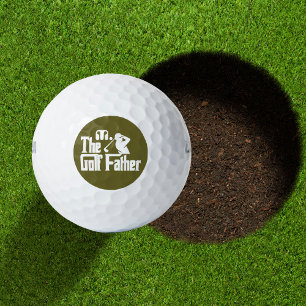 Olive Green  Custom Monogram  The Golf Father  Golf Balls