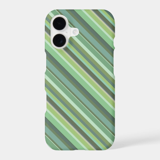 Olive green diagonal stripes (Back)