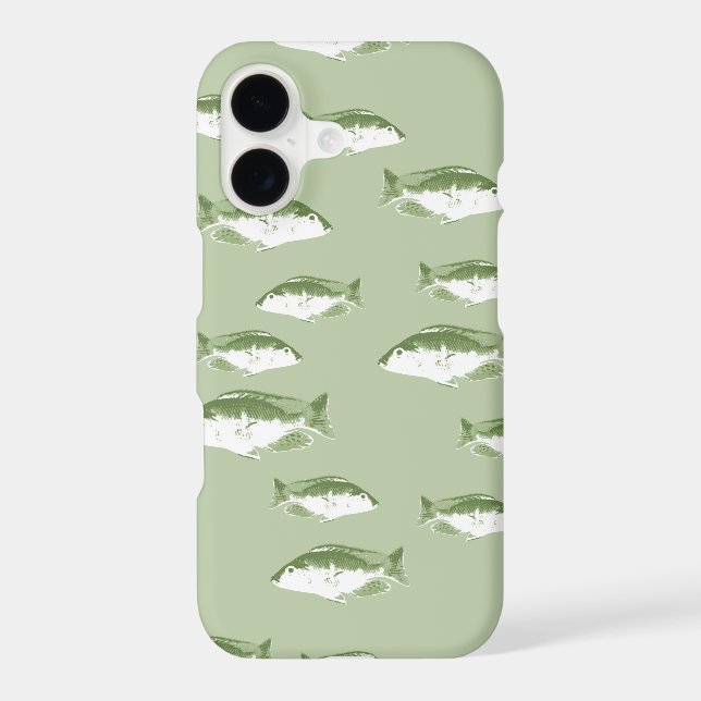 Olive green fish (Back)