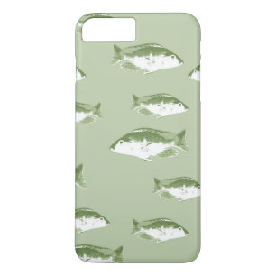 Olive green fish Case-Mate iPhone case