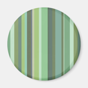 Olive green horizontal stripes magnet