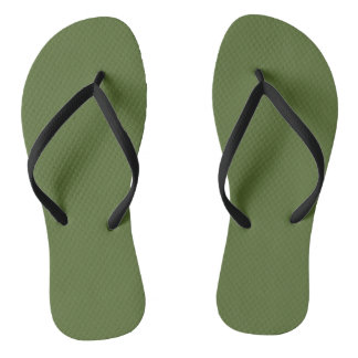 olive green jandals