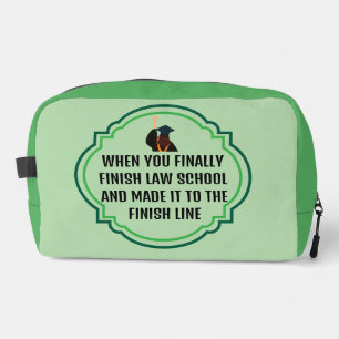 Olive Green Law School Graduation Quote Lawyers Dopp Kit