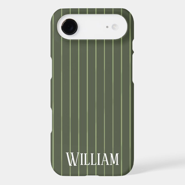 Olive green pinstripes (Back)