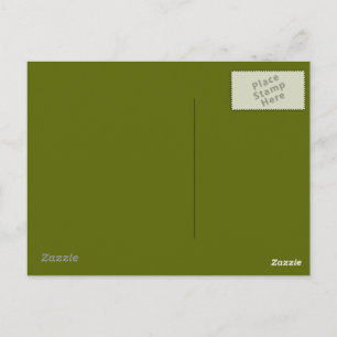 Olive Green Postcard