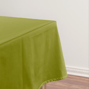 Olive Green Solid Colour   Classic Elegant  Tablecloth
