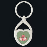 Olive Green Strawberries Berry Sweet   Key Ring<br><div class="desc">Olive Green Strawberries Berry Sweet</div>
