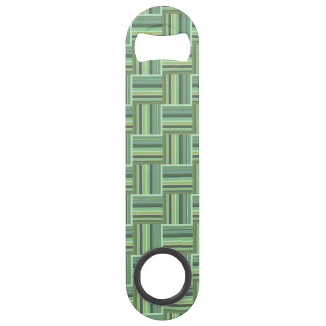 Olive green stripes weave pattern (Front)