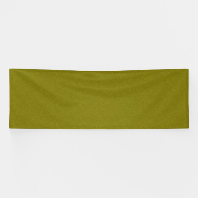 Olive green surface with subtle swirling pattern banner (Horizontal)