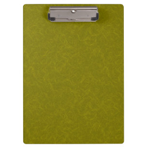 Olive green surface with subtle swirling pattern clipboard