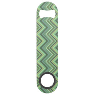 Olive green zigzag stripes