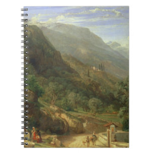 Olive Groves at Varenna, Lake Como, Italy, 1861 (o Spiral Notebook