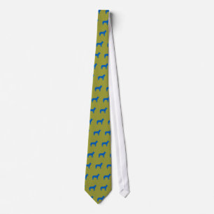Olive Husky Tie 2b