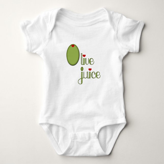 Olive Juice Baby Bodysuit (Front)