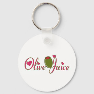 Olive Juice Key Ring