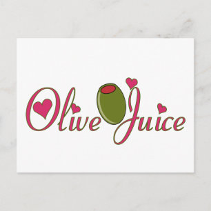 Olive Juice Postcard