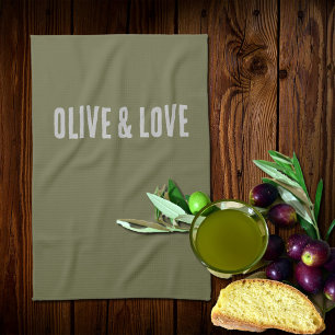 Olive&Love - fun quote Tea Towel
