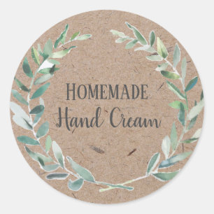 Olive Oil Bottle Rustic Vintage Wreath Craft Label