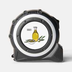 Olive oil cartoon illustration  1