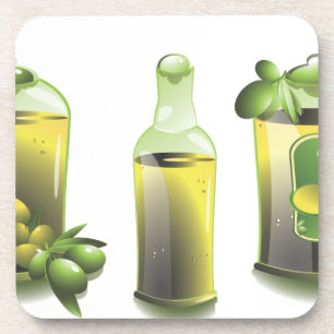 Olive Oil EVOO For Chefs Coaster
