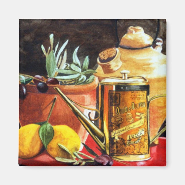 Olive Oil Magnet (Front)
