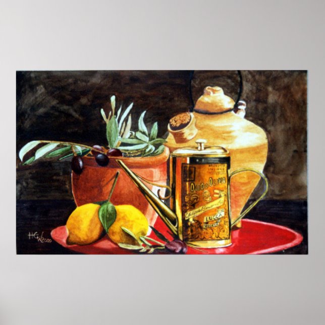 Olive Oil Poster (Front)