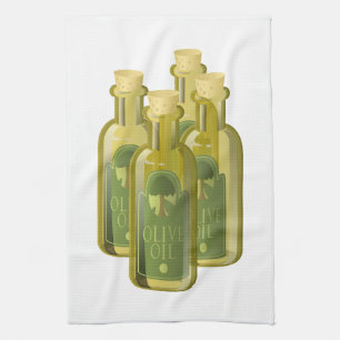 Olive Oil Tea Towel