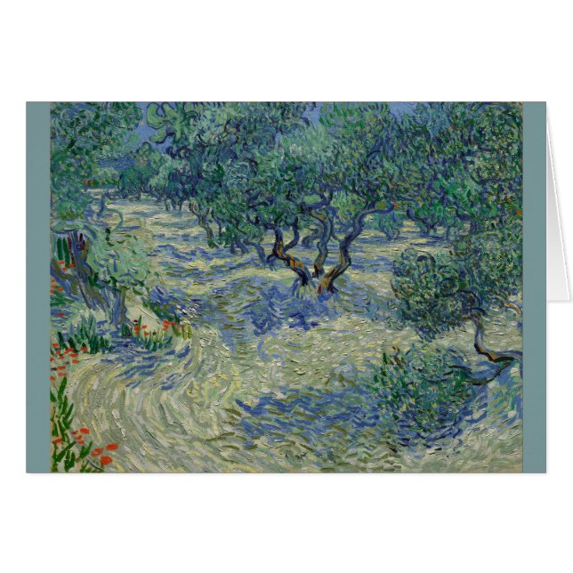 Olive Orchard by Vincent Van Gogh (Front Horizontal)