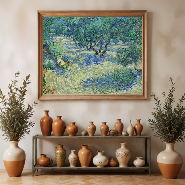 Olive Orchard, Vincent van Gogh   Poster (Creator Uploaded)