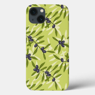 Olive Pattern iPhone 13 Case