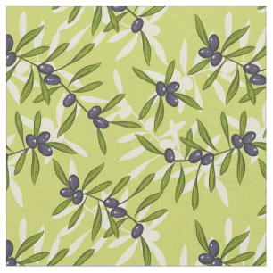 Olive Pattern Fabric