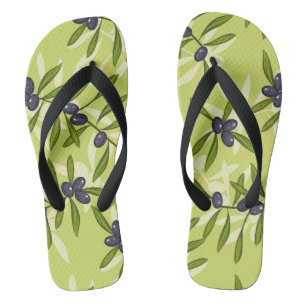 Olive Pattern Jandals