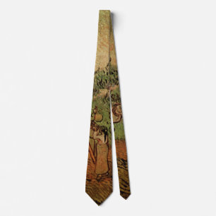 Olive Picking by Vincent van Gogh Tie