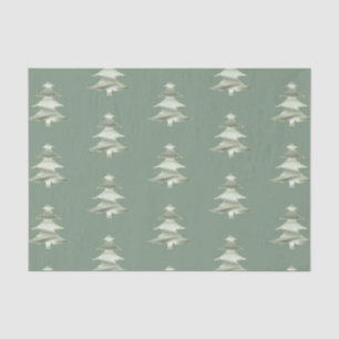 Olive Pistachio Mint Green Christmas Tree Tissue Paper