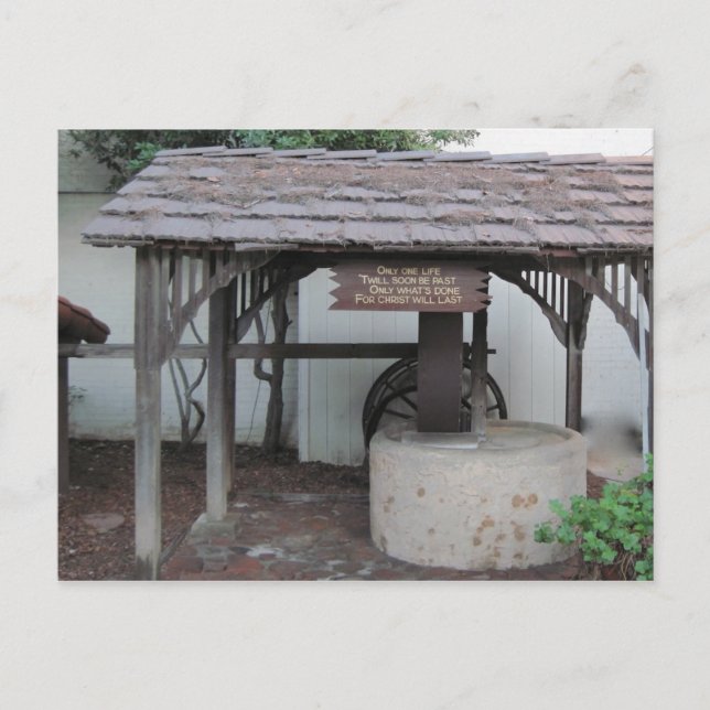 Olive Press at Ventura Mission Postcard (Front)