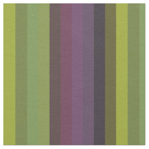 Olive, Sage & Plum Moody Vertical Stripes Fabric