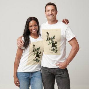 Olive-sided Flycatcher, Audubon's Birds of America T-Shirt