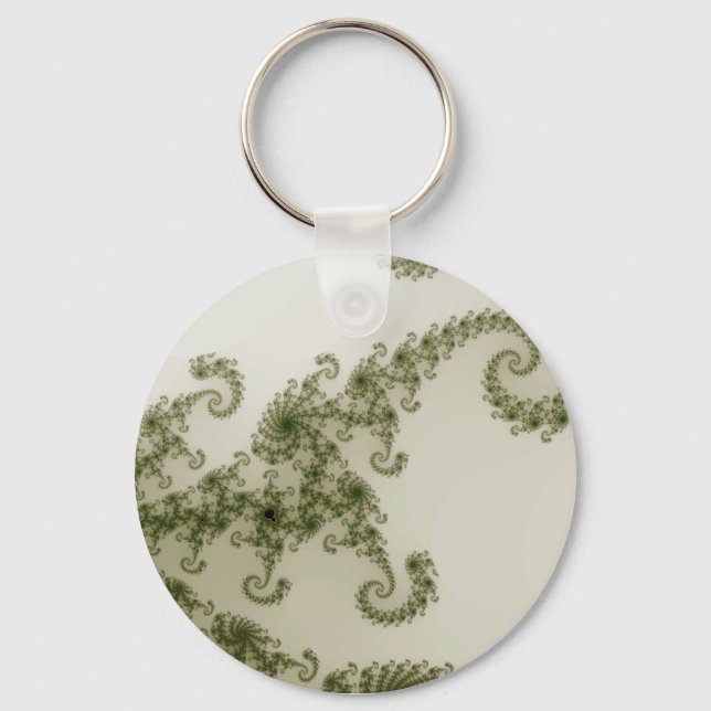 Olive Smoke Keychain (Front)