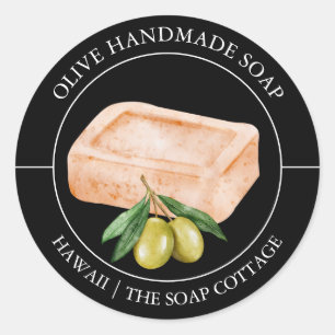Olive Soap label