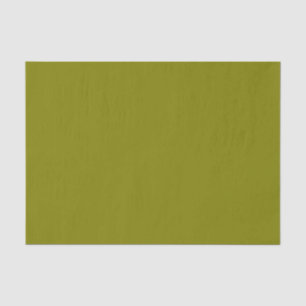 Olive Solid Colour Tissue Paper