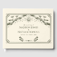 Olive Tarot Card Wedding Guest Book