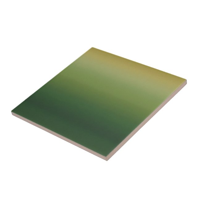 olive to green gradient tile (Side)