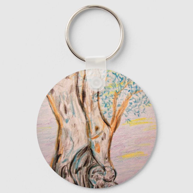 Olive Tree Key Ring (Front)