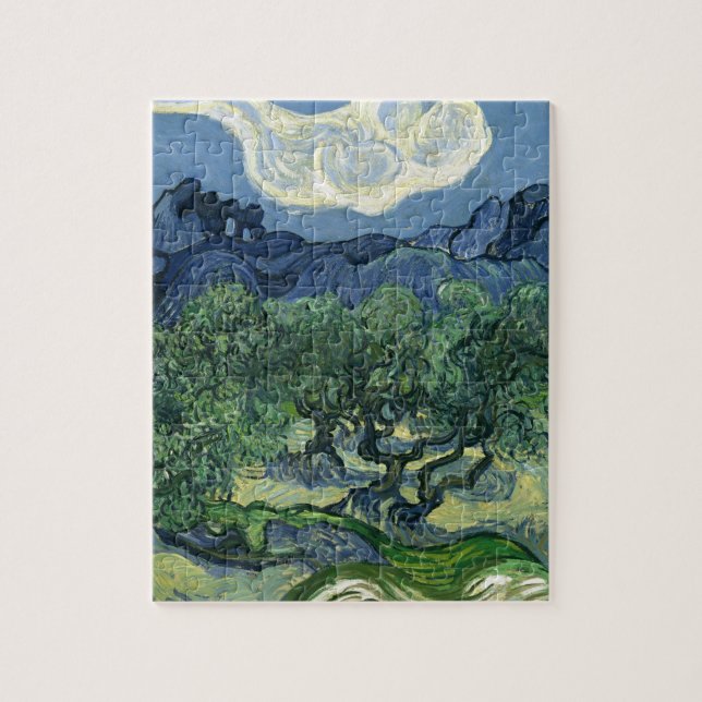 Olive Trees by Van Gogh Jigsaw Puzzle (Vertical)