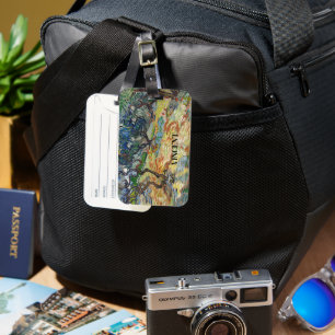 Olive Trees by Vincent Van Gogh Luggage Tag
