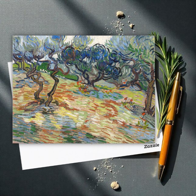 Olive Trees by Vincent Van Gogh   Postcard (Creator Uploaded)