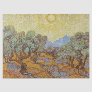 Olive Trees by Vincent van Gogh Tissue Paper